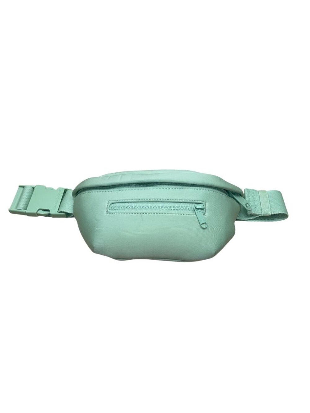 Dagne Dover Unisex Green Polyester Compact Adjustable Fanny Pack Bag